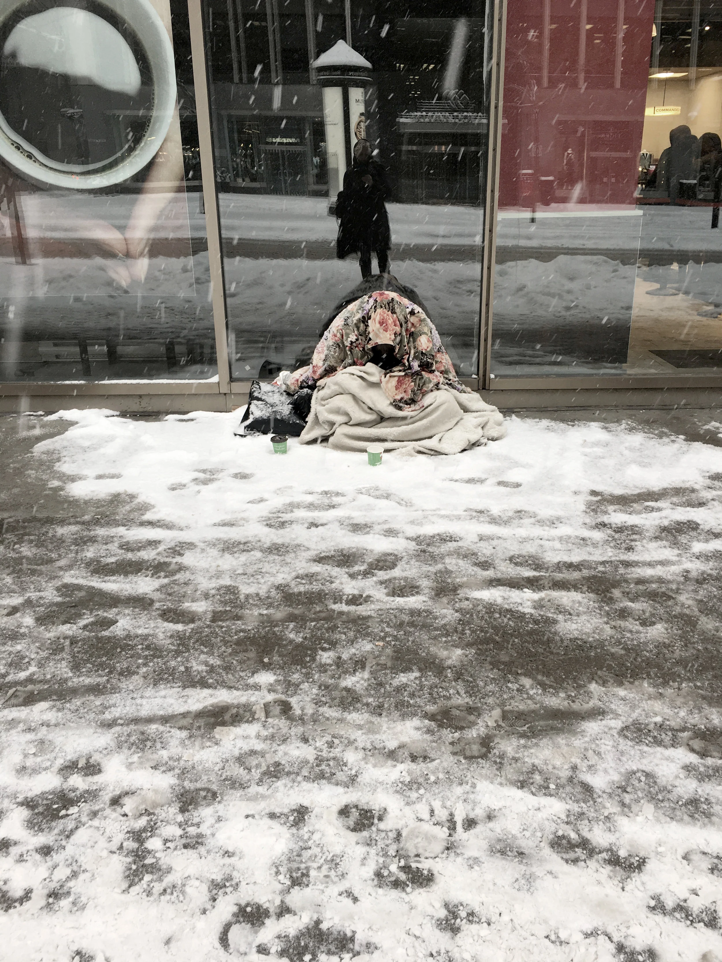 Vu sur René-Lévesque Centre-ville, Montréal