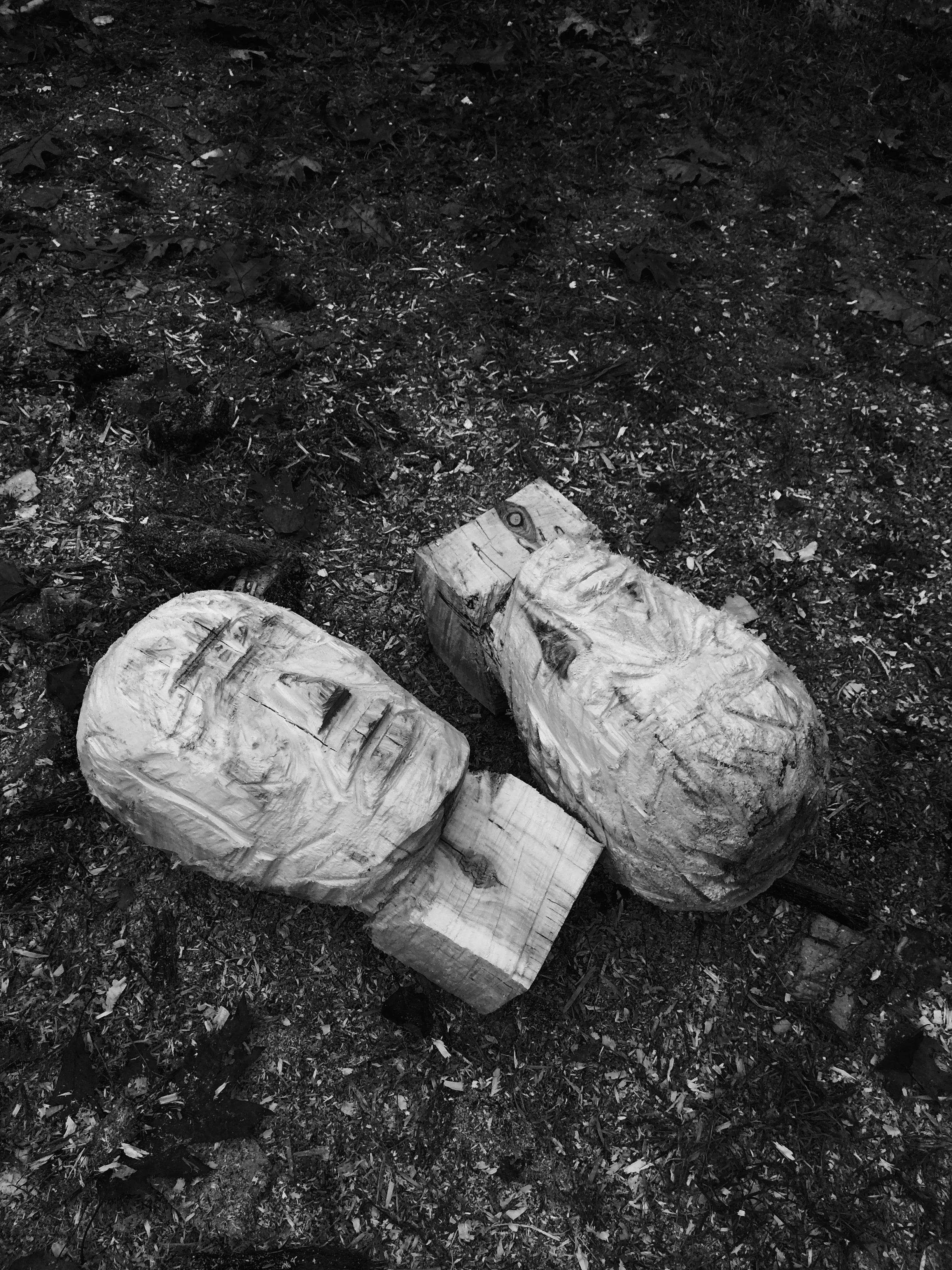 Sculpture sur bois, à la chainsaw St-André Avellin, Outaouais