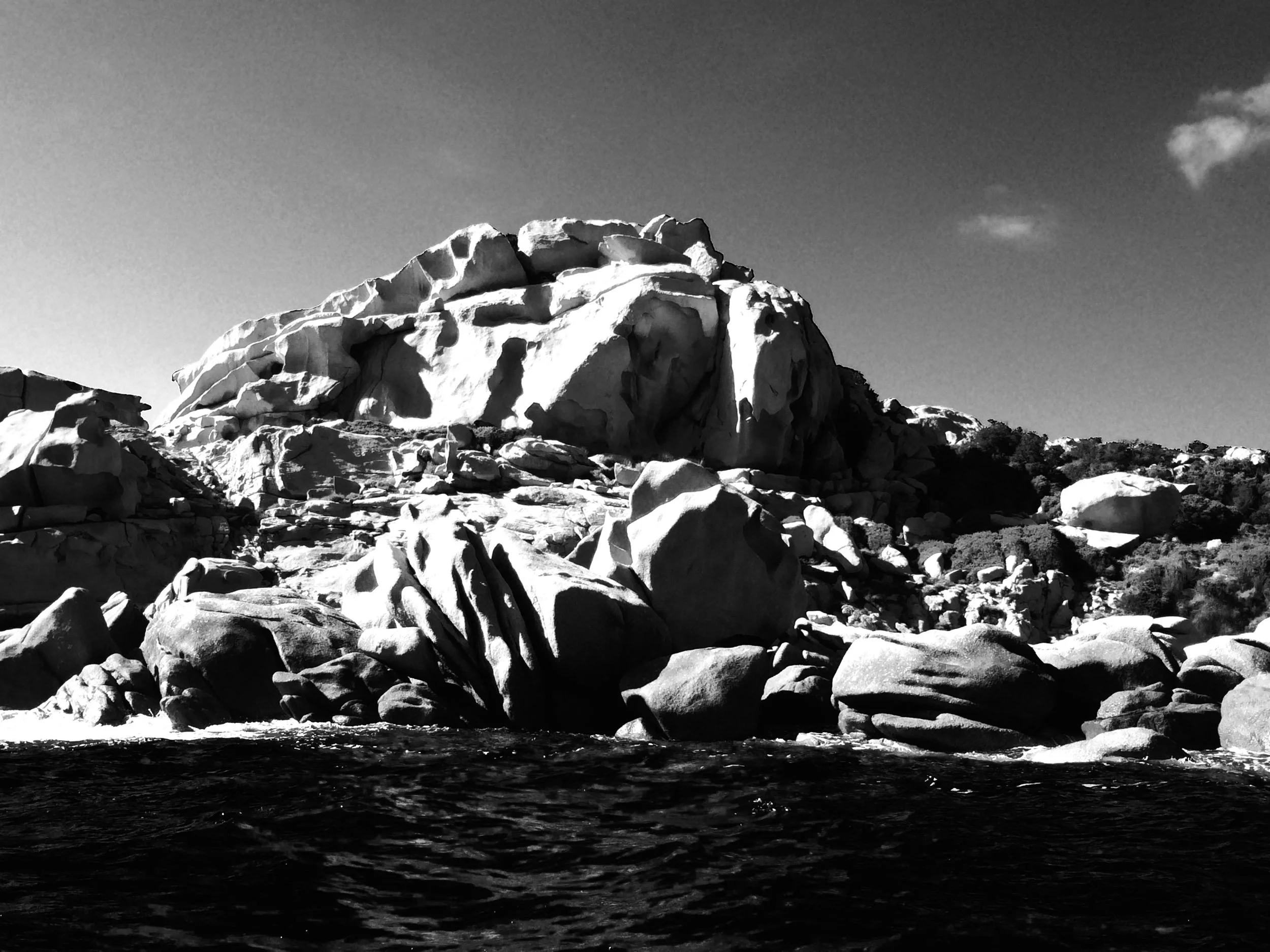 Rochers, Corse