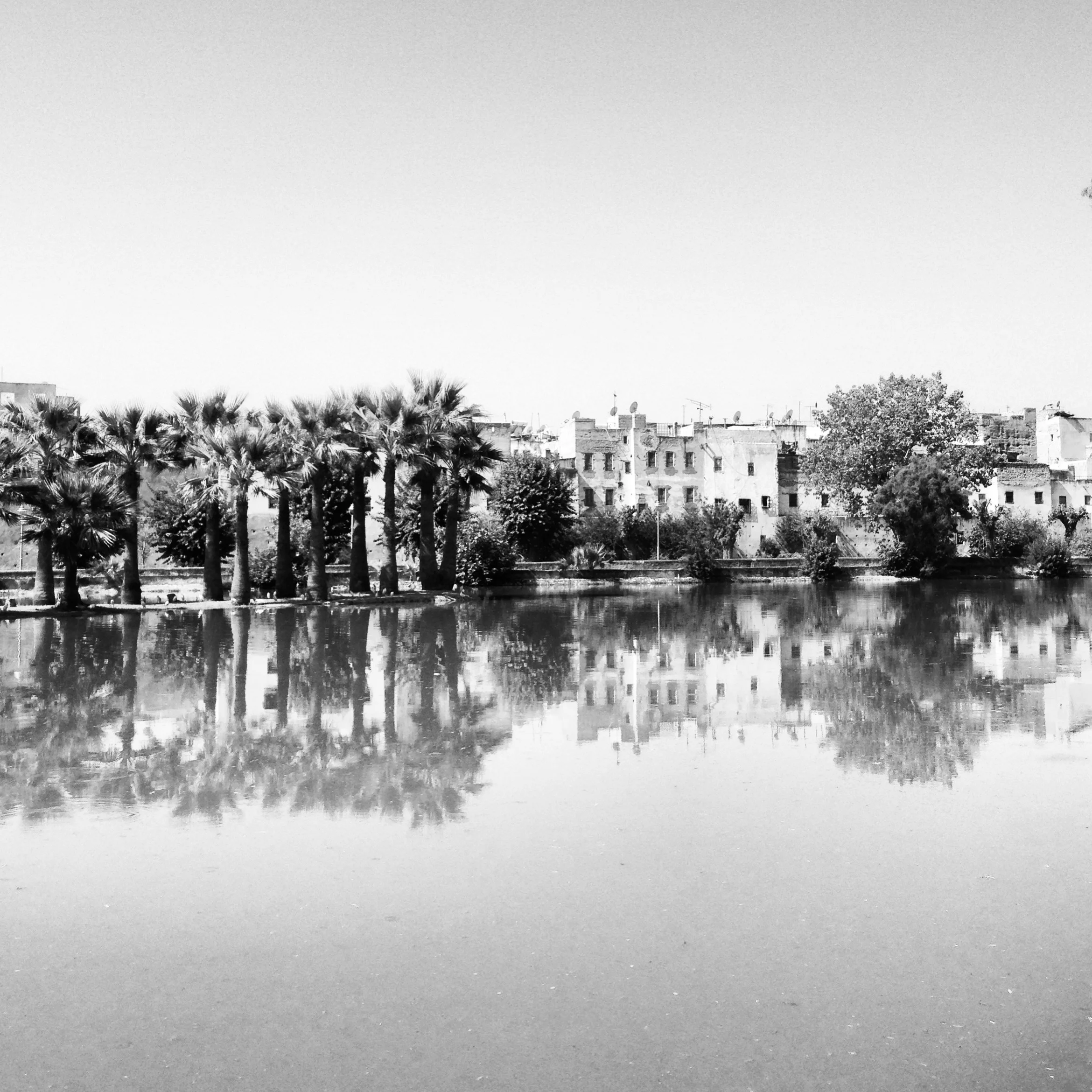 Lac du parc Royal de Jnan Sbil Fez, Maroc