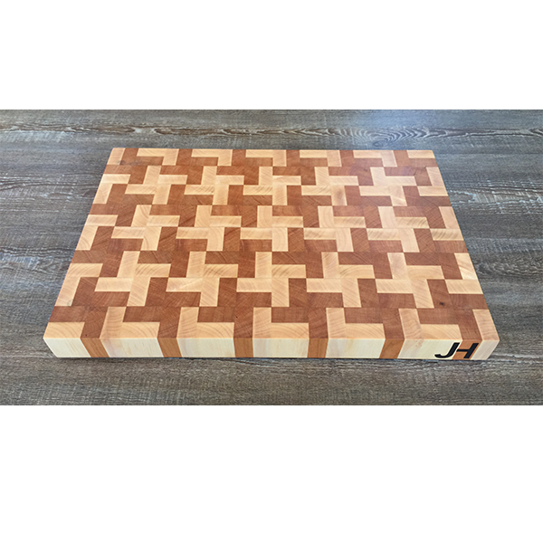 Cutting Board - End Grain Chopping Block - Maple