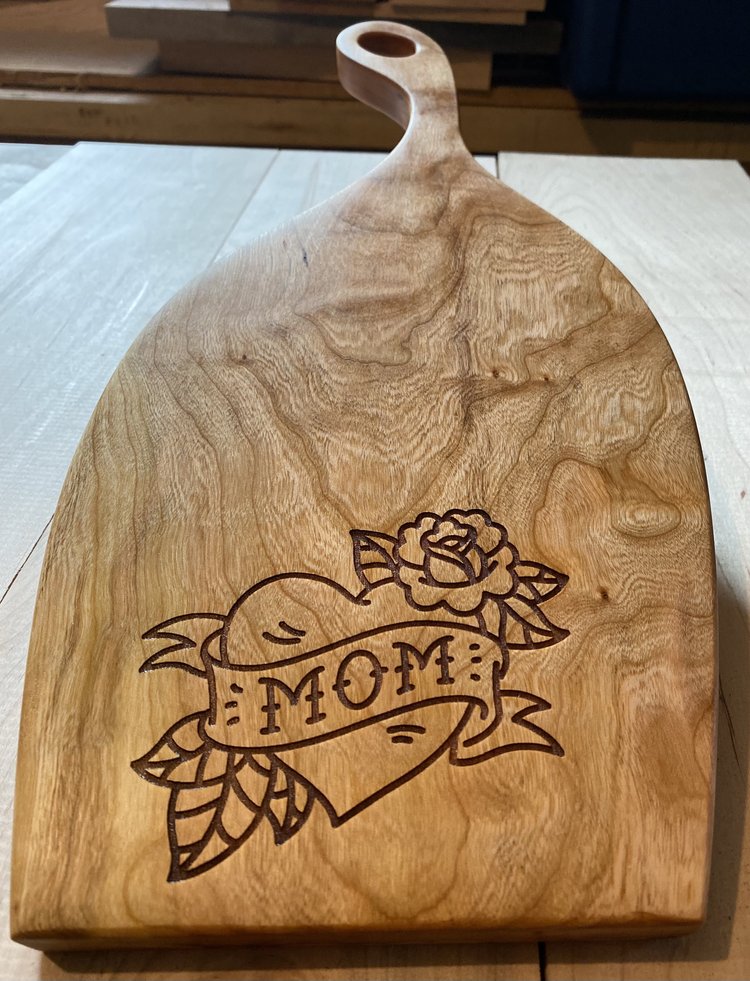Personalized Cutting Board, Custom Mother's Day, Baby Shower or Birthday  Gift Idea, Wood Engraved Charcuterie, for Parents and Grandmas, Floral Mom  Design 110 - Yahoo Shopping