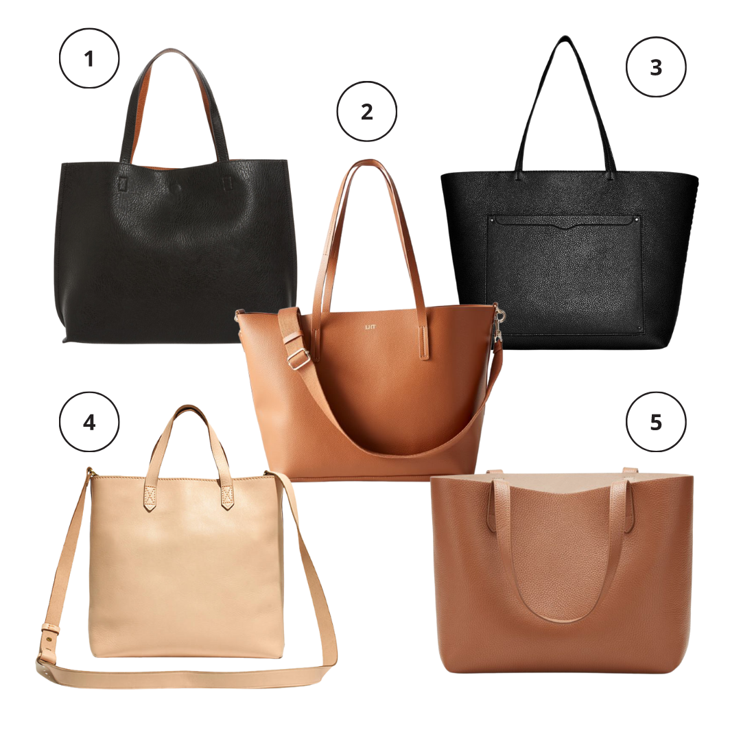best structured tote
