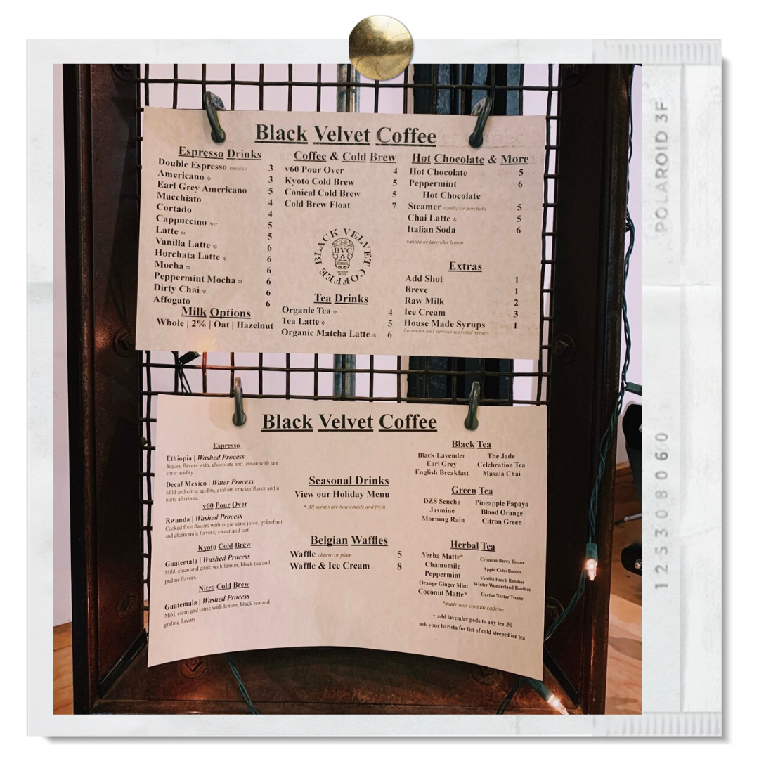 Black Velvet Coffee Best Coffee in Mammoth Lakes, California — Kim Collective