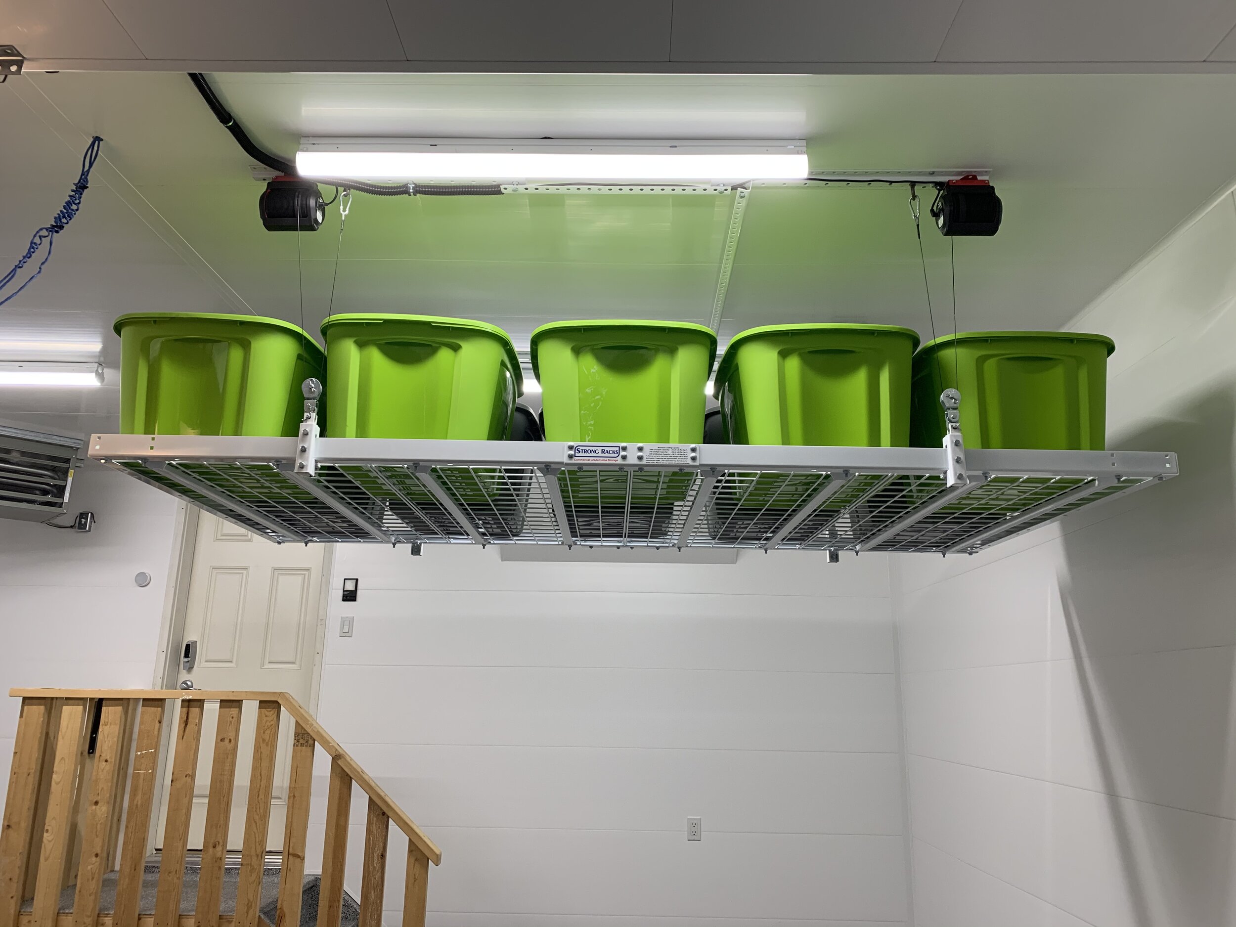 Smart Motorized Platform Lifter Garage Boss Smart Motorized Platform Lifter, Diy Overhead Garage Storage Lift