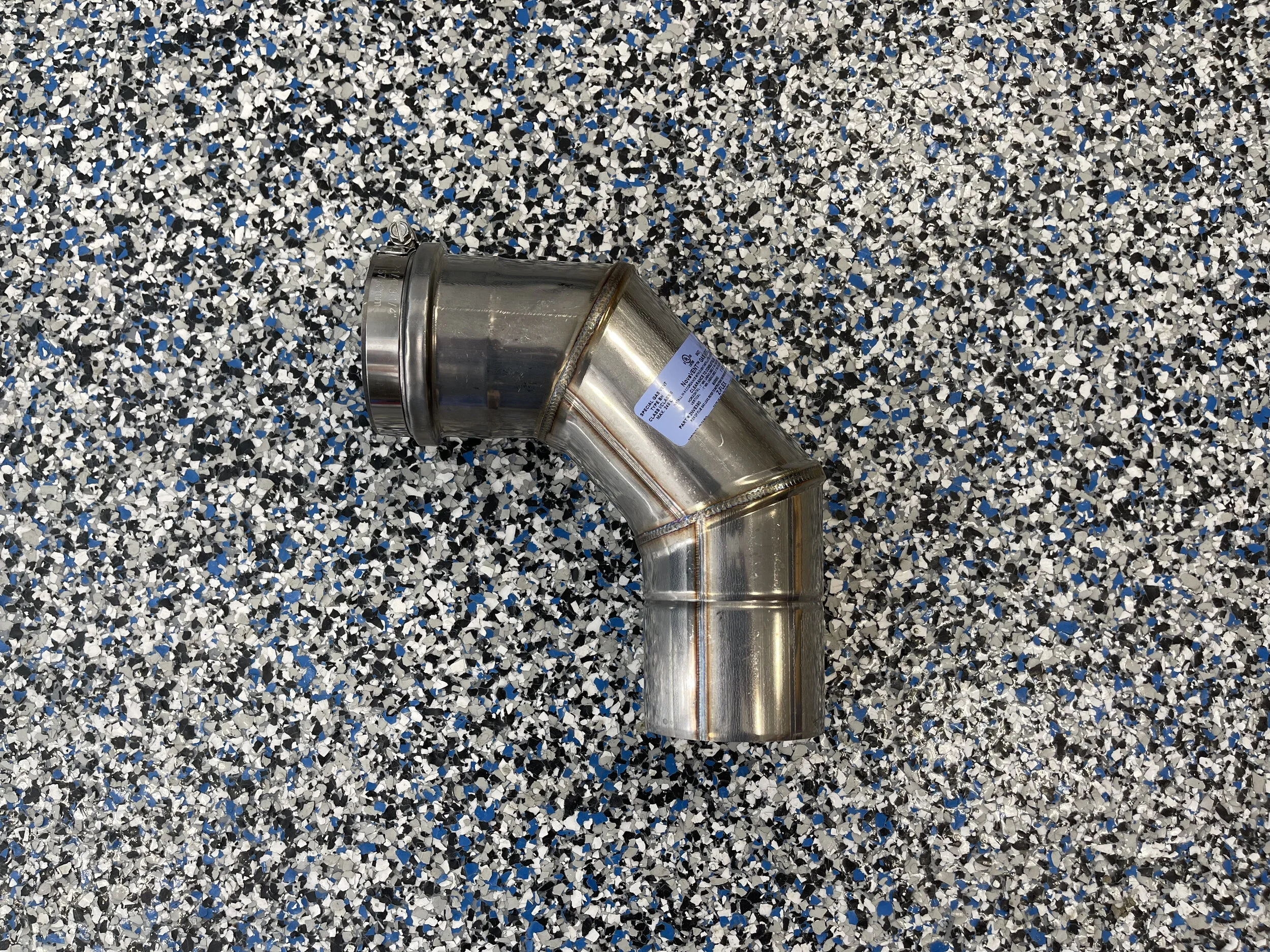 Hot Dawg Garage Heater 3 Exhaust - 90° — Garage Boss