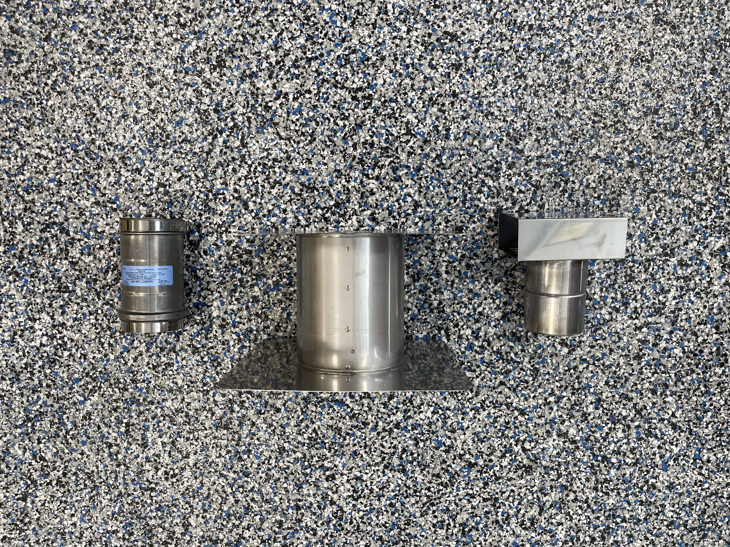 Hot Dawg Garage Heater Exhaust Essential Component Base Kit — Garage Boss