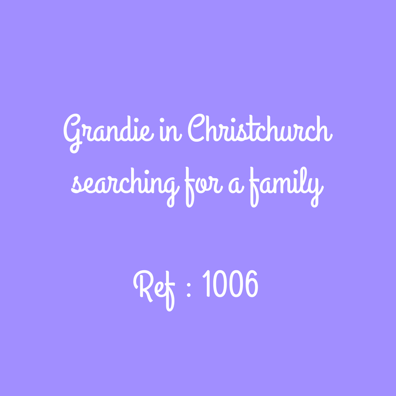 Grandie in Christchurch searching for a familyRef - 1006.png