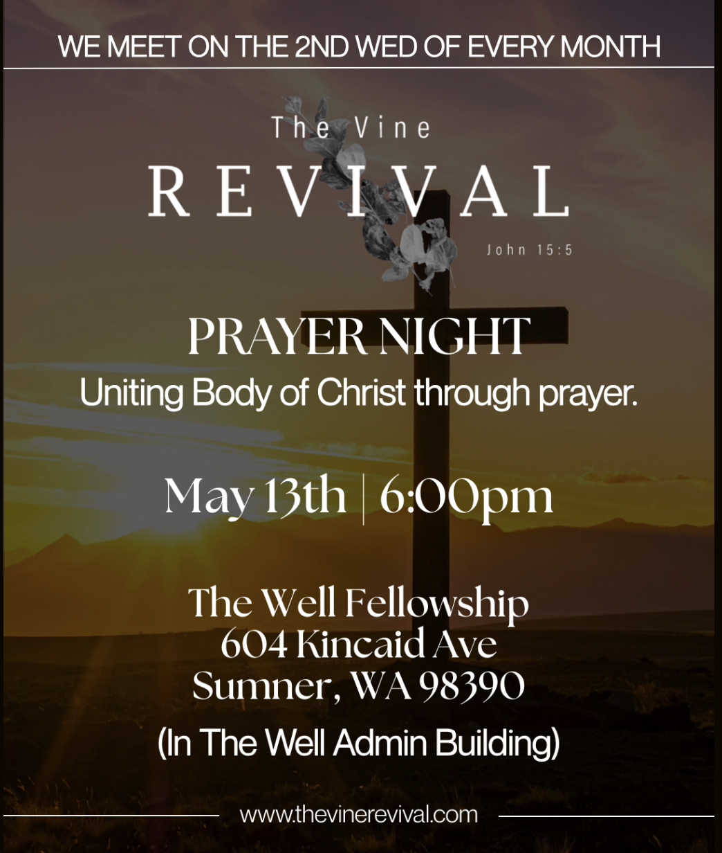 The Vine Revival - Monthly Prayer Meeting