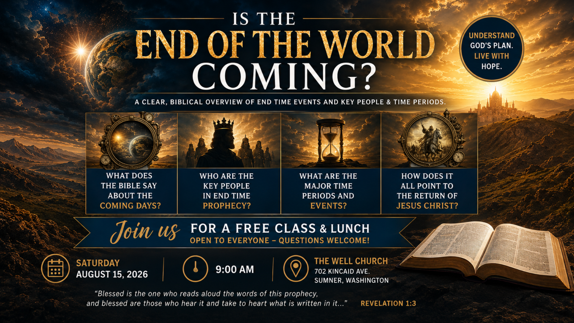 Is The World Coming to an End - A Presentation by James Oches