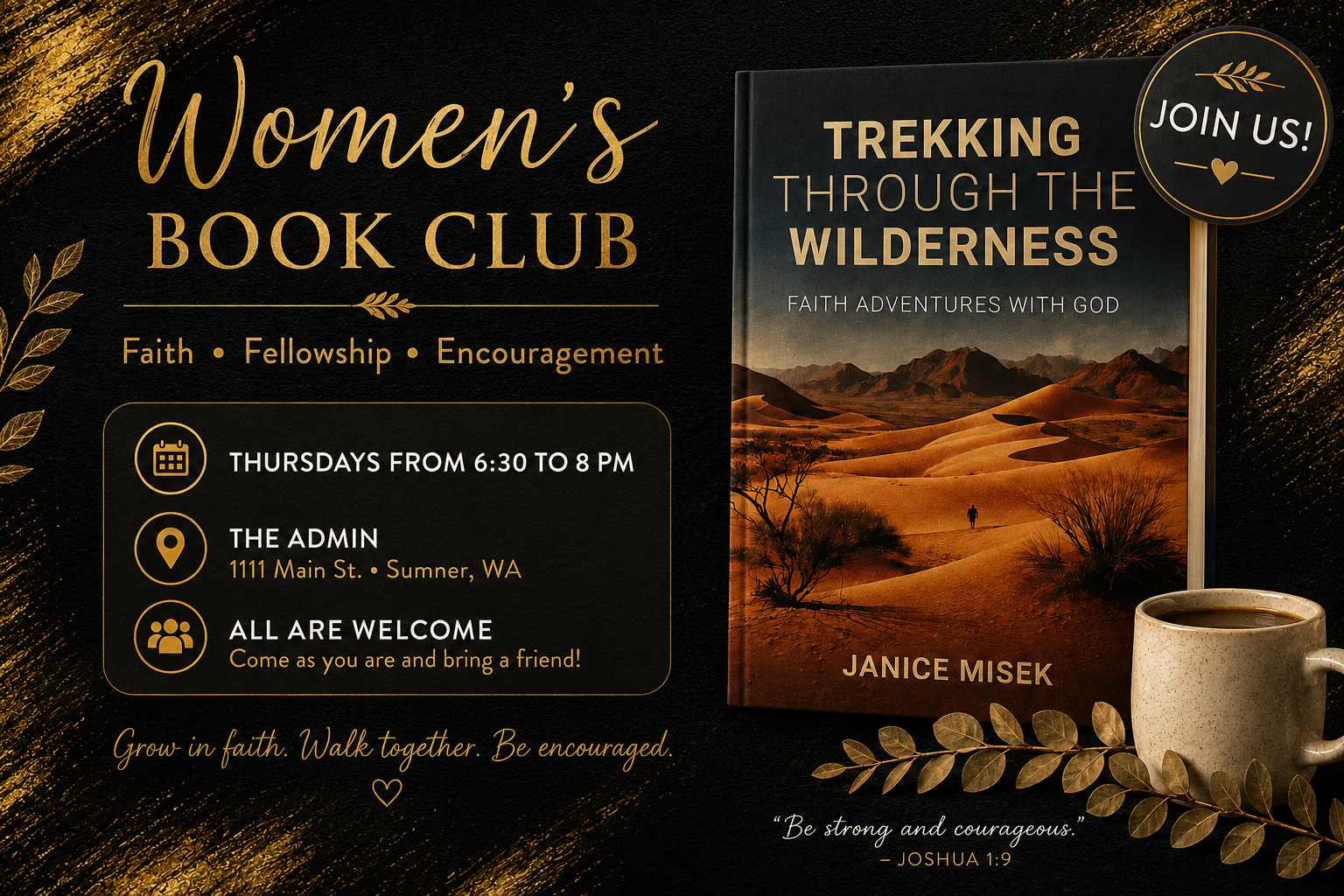 Women’s Book Club - New Session Begins September 10th - All Are Welcome!