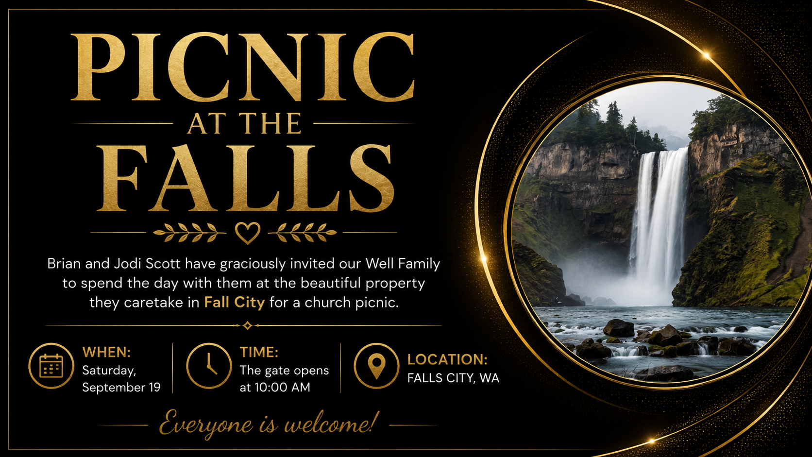 Picnic at the Falls
