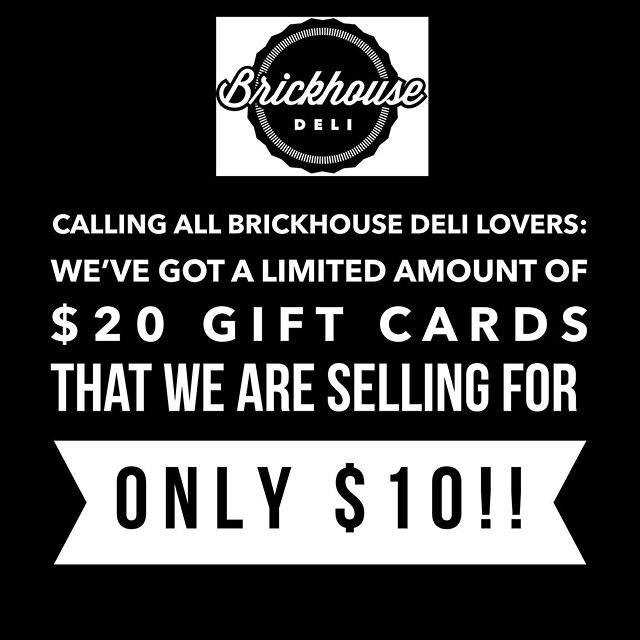 Hey Imperial Valley we&rsquo;ve got a great deal for ya! We have a limited amount of gift cards that are worth $20. We will be selling these gift cards starting tomorrow for only $10! (CASH ONLY) Thank you again for all the support we&rsquo;ve been s