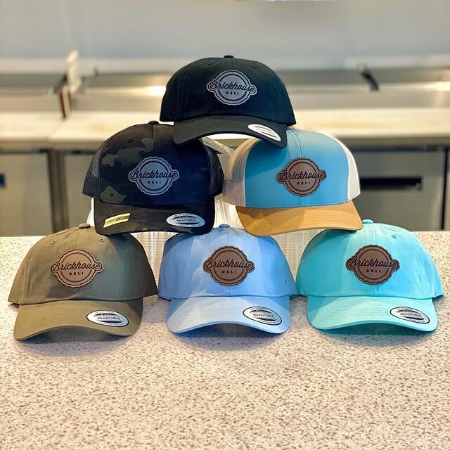 We have hats for sale!! Trucker styler and Dad caps are both available! #brickhousedeli #imperialvalley