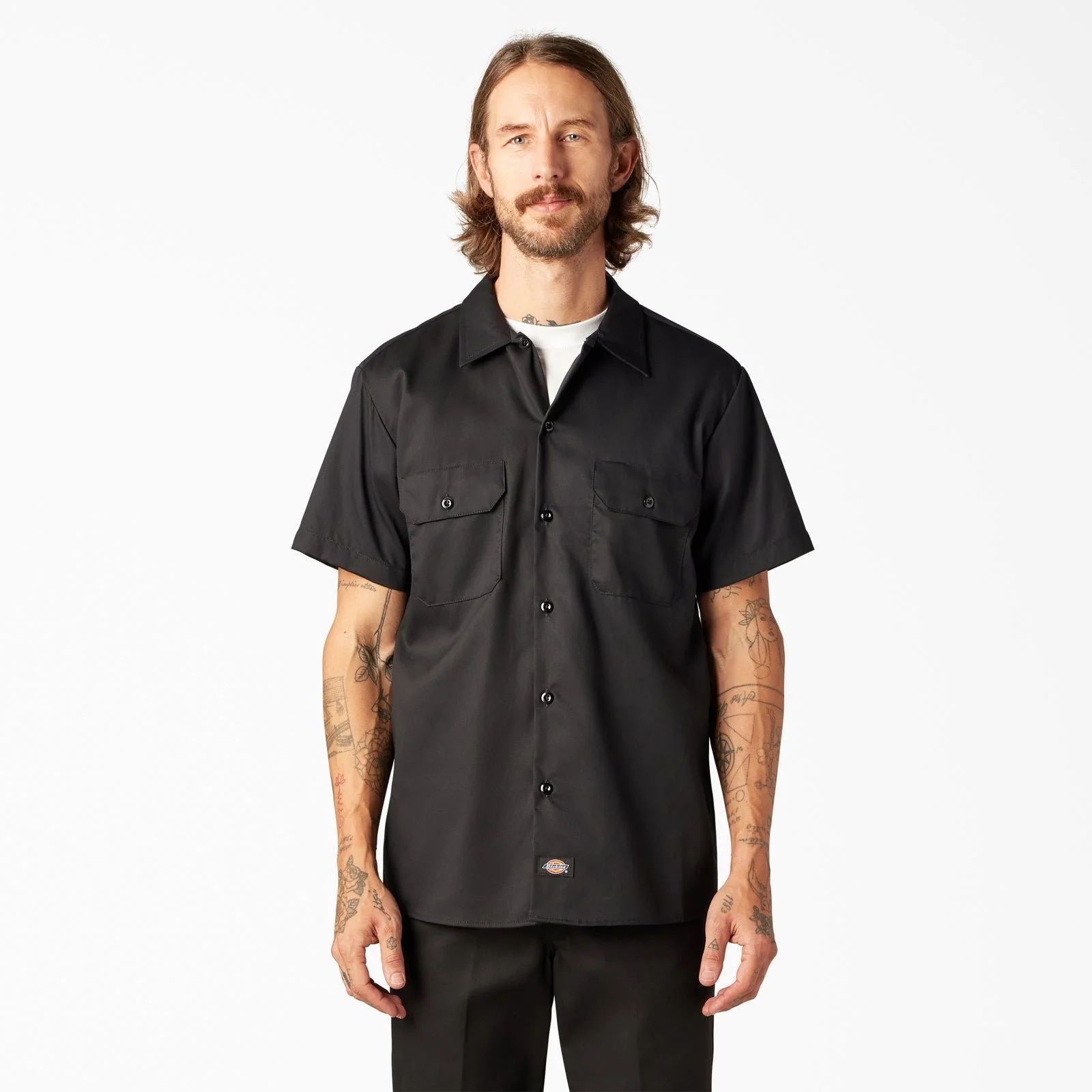 Dickies FLEX Slim Fit Short Sleeve Work Shirt