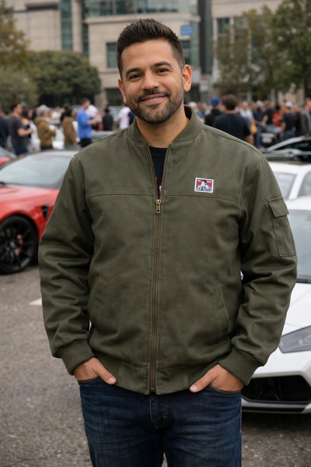 Bomber Jacket - Olive or Black