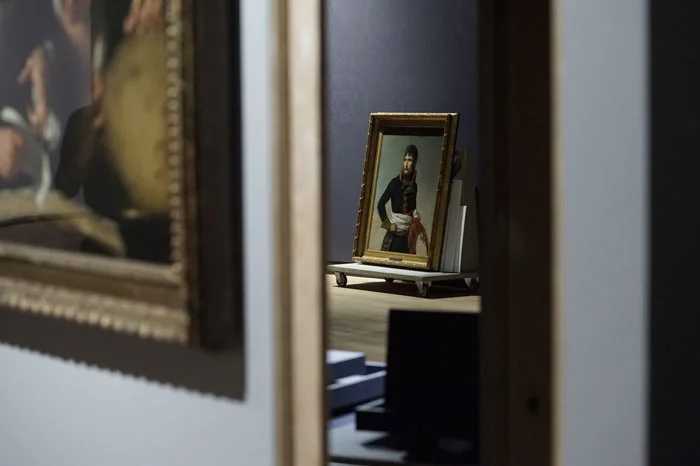 Jennifer Alleyn, Napoleon in the Shade, 2017, Digital photography, 1 of 5 From the series An Eye at the Museum.