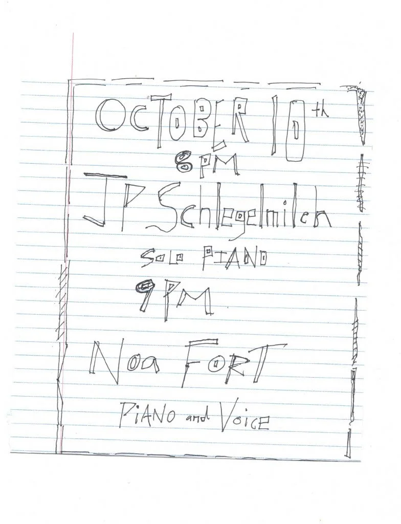 Noa Fort and JP Schlegelmilch - Two Solo Sets