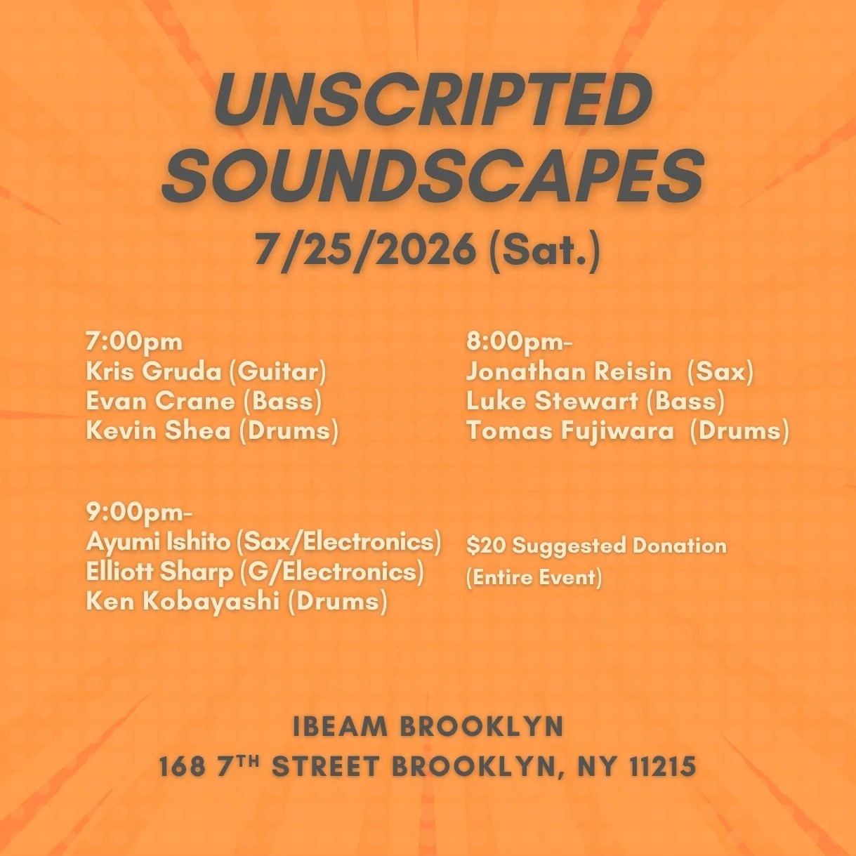 UNSCRIPTED SOUNDSCAPES