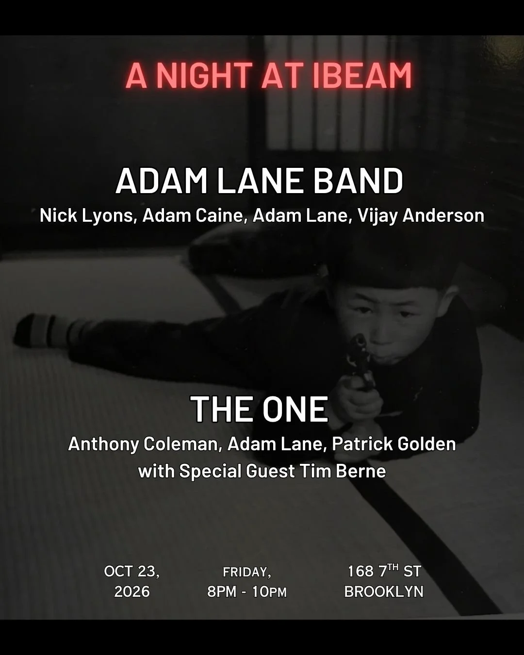 Adam Lane Band and The One with Tim Berne