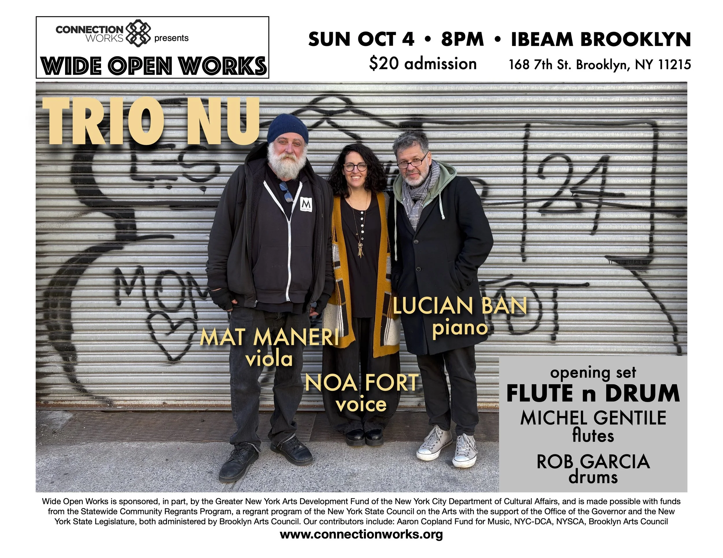 Trio Nu and Flute-n-Drum