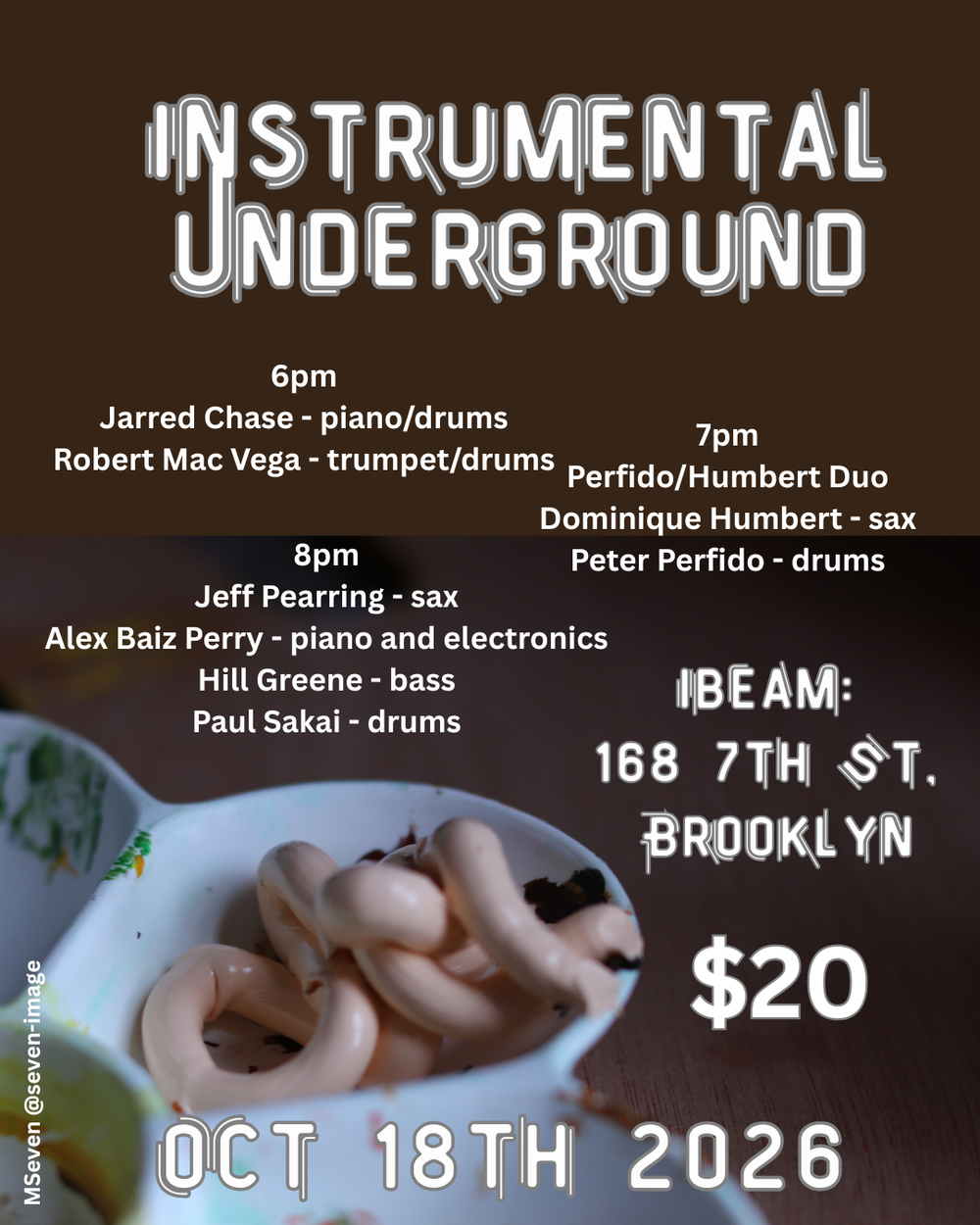 Instrumental Underground artwork from IBeam Brooklyn