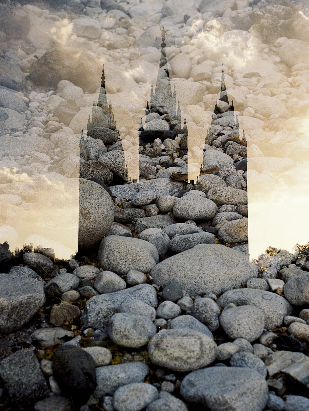 Salt Lake LDS Temple + River Rocks 3