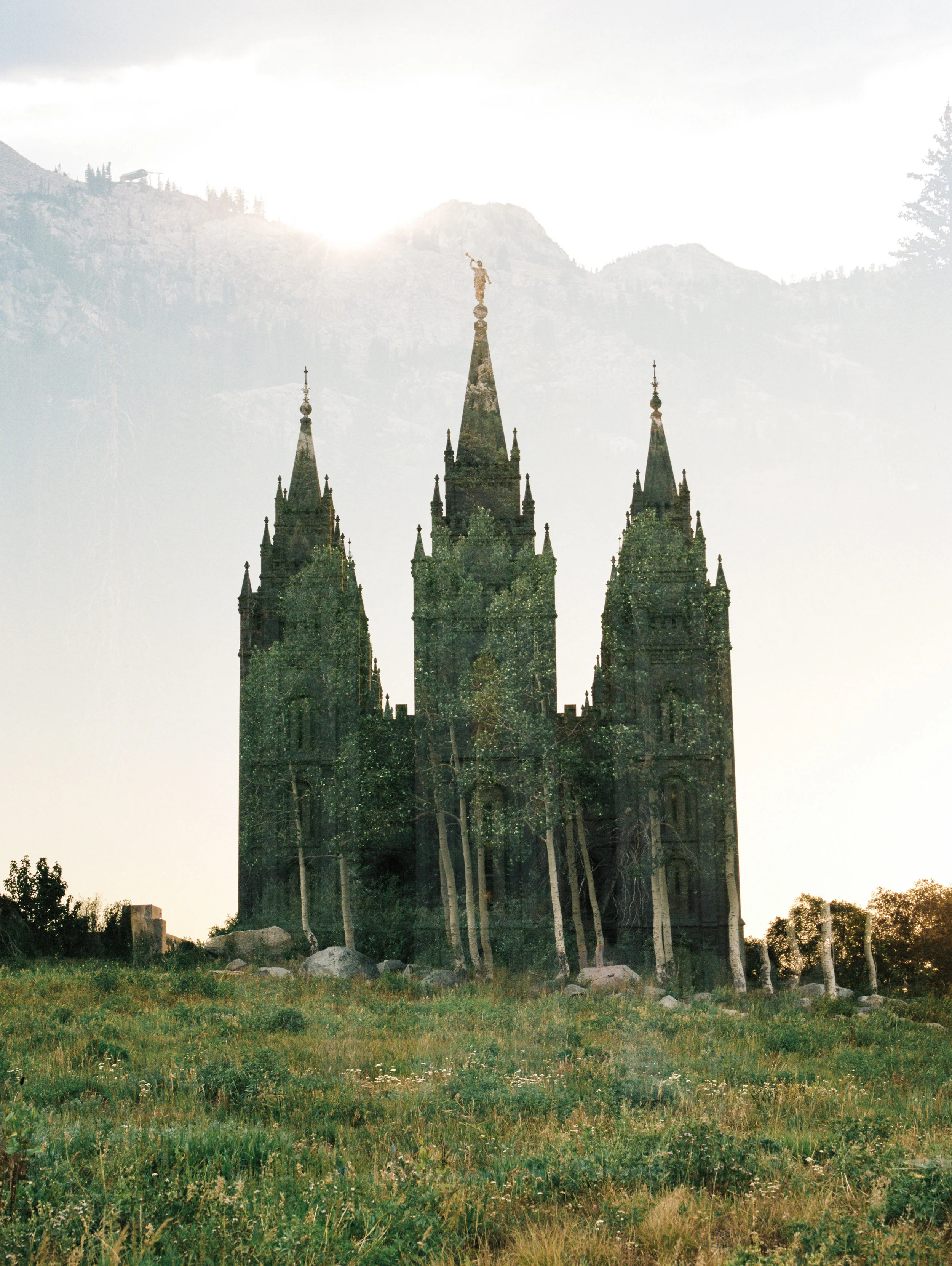 Salt Lake LDS Temple + Brighton