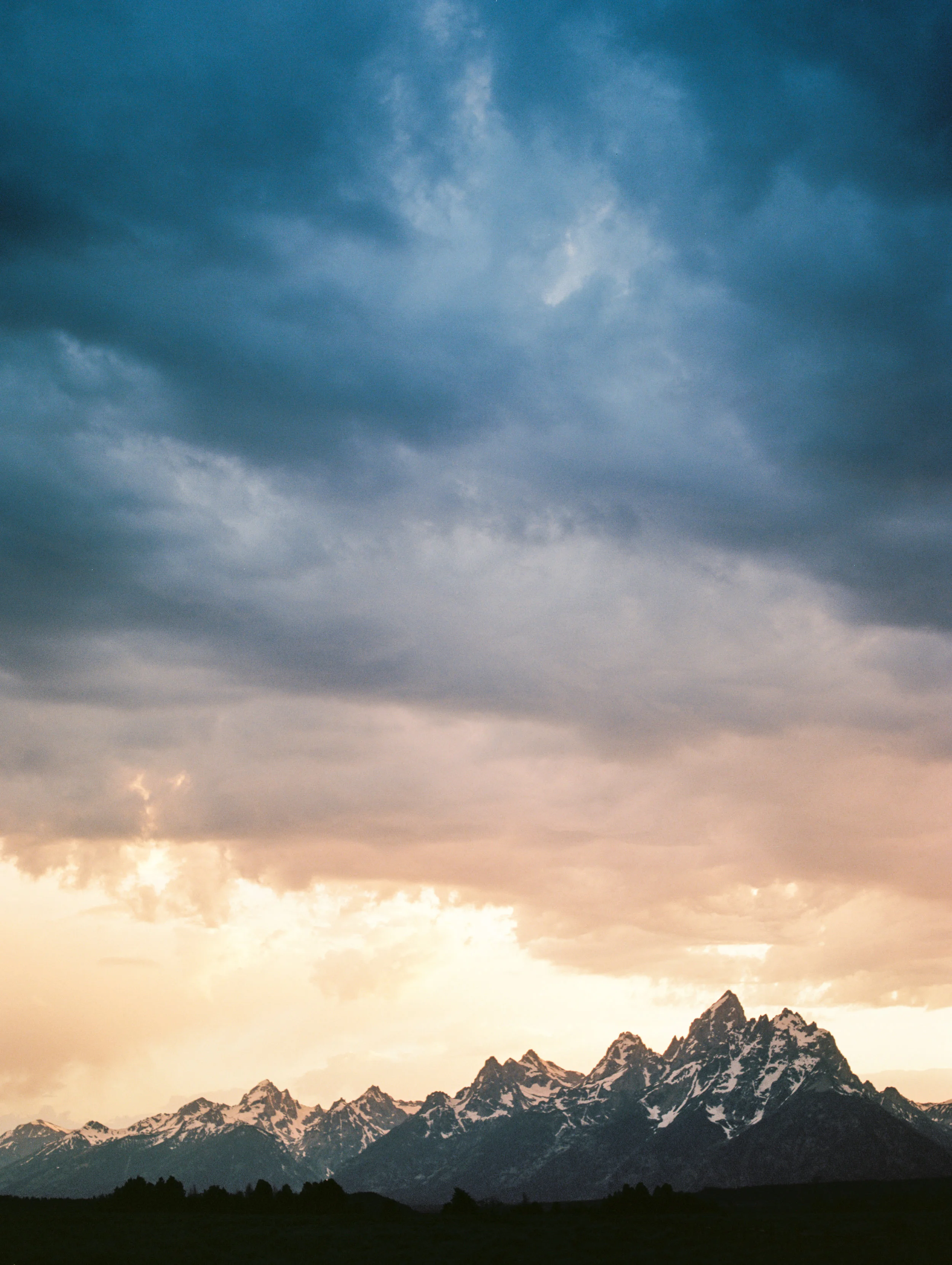 Stormy Skies on the Tetons