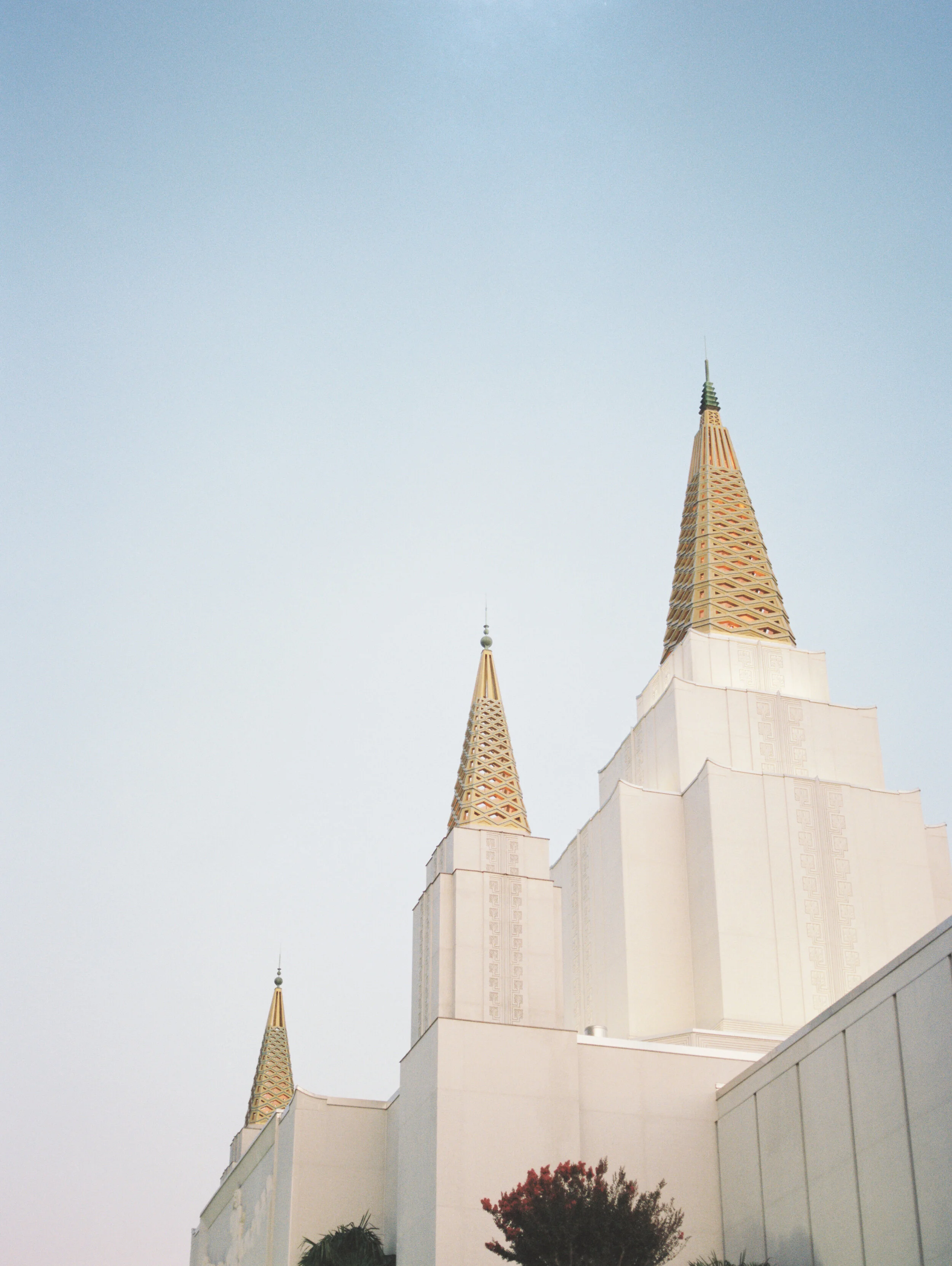 Oakland LDS Temple Spires