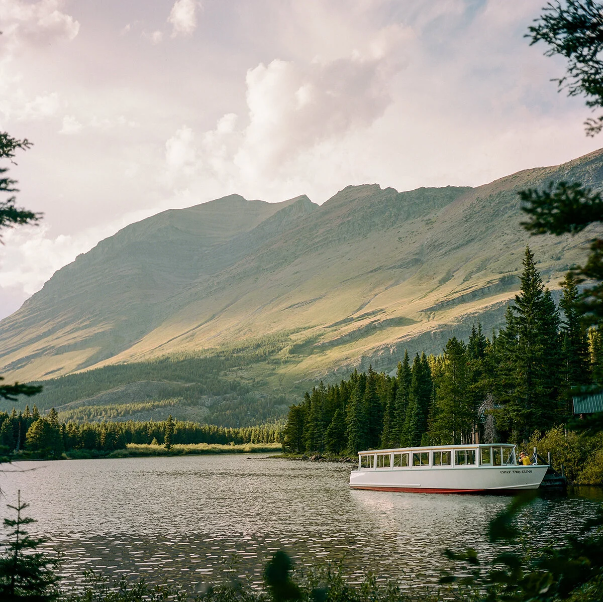 Ferry at Many Glaciers