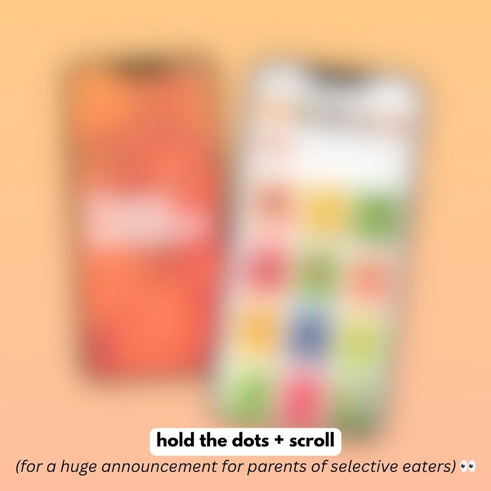 Announcing&hellip; FOOD HOPPER🎉🎉 

𝗧𝗵𝗲 𝗙𝗜𝗥𝗦𝗧 &amp; 𝗼𝗻𝗹𝘆 𝗮𝗽𝗽 𝘁𝗵𝗮𝘁 𝗺𝗮𝗽𝘀 𝘆𝗼𝘂𝗿 𝗰𝗵𝗶𝗹𝗱&rsquo;𝘀 𝗽𝗮𝘁𝗵 𝘁𝗼 𝗻𝗲𝘄 𝗳𝗼𝗼𝗱𝘀 🍕➡️🍓

Discover which foods to try next based on their food and sensory preferences. Created 