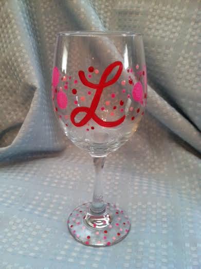 Initial wineglass