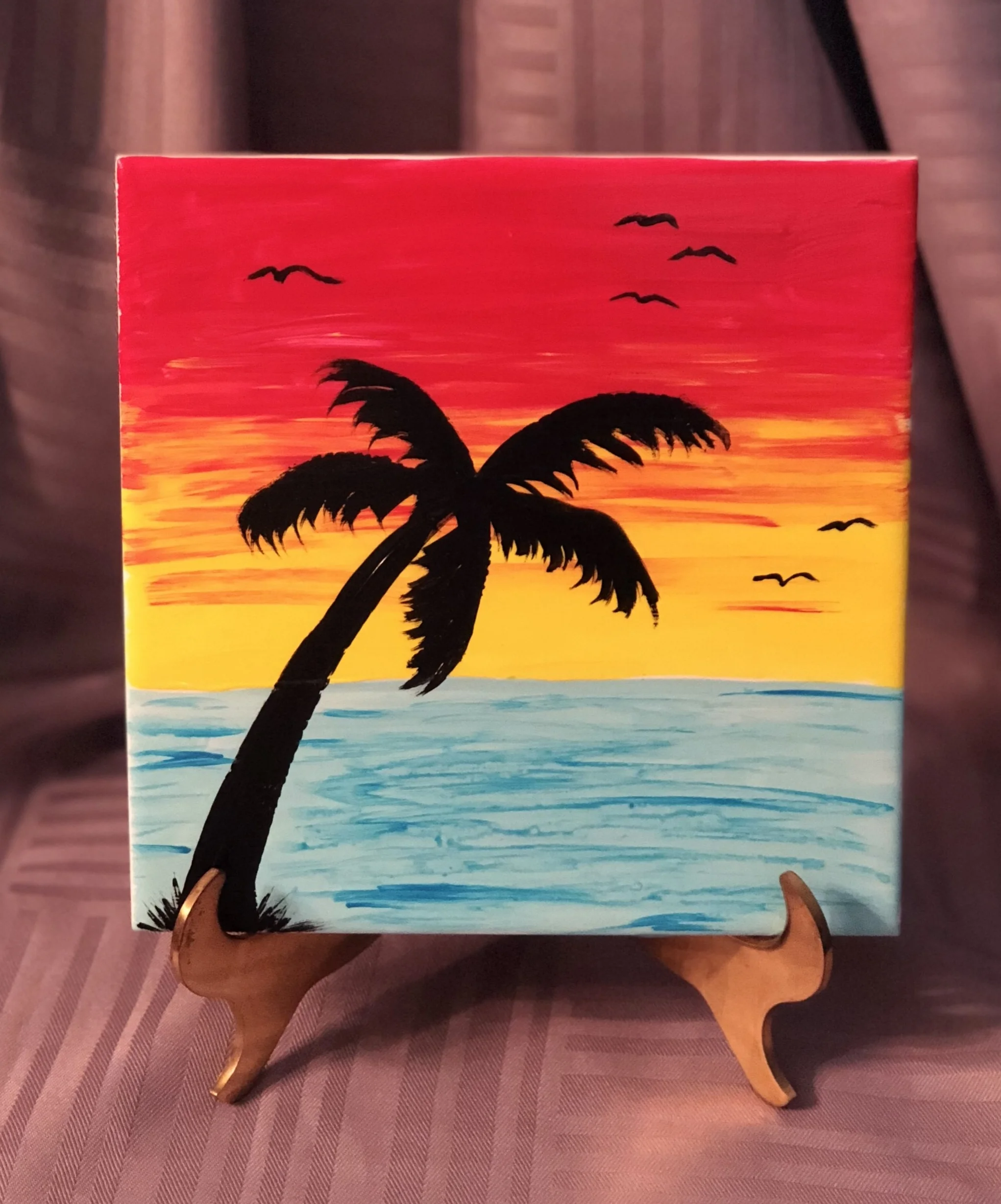 Tropical Palm Tile Trivet