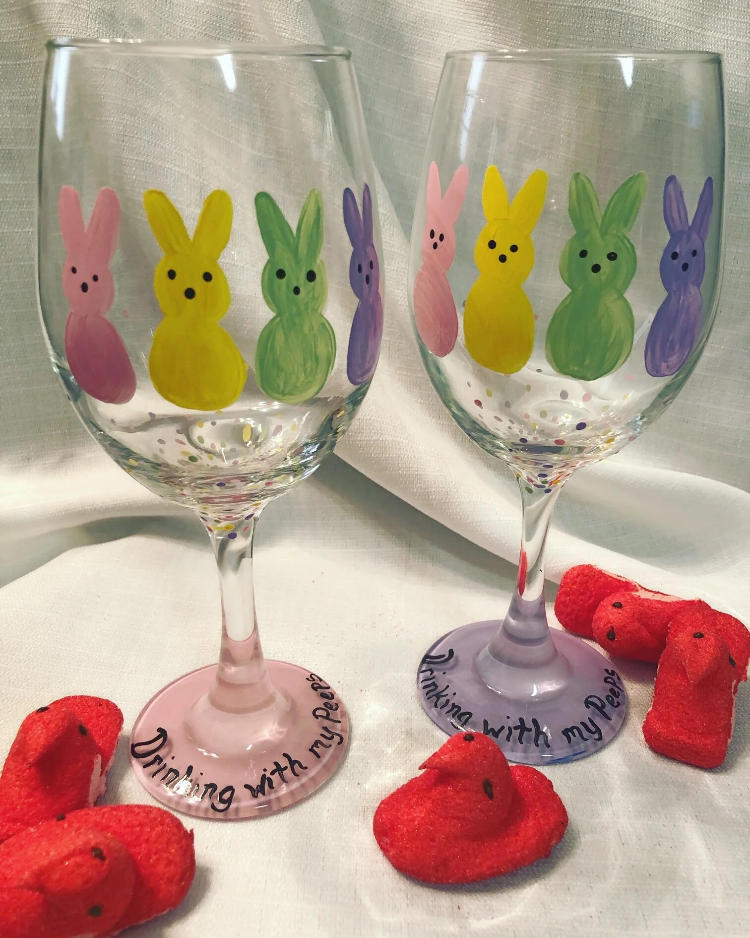 Painting with the Peeps at Buckingham Valley Vineyards