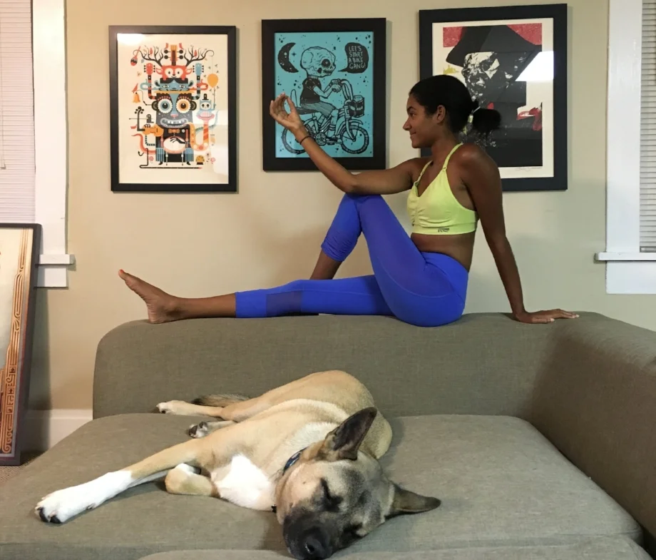 I got these Alo Yoga pants for a steal on Poshmark. I paid $15.00 for them and they looked brand new.
