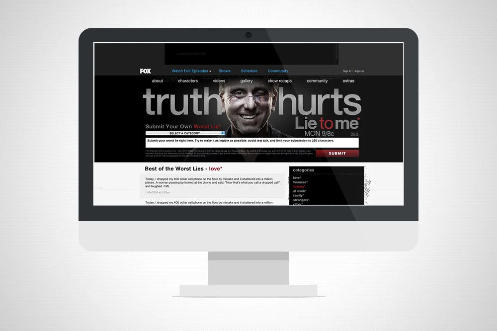 Lie to Me: Truth Hurts