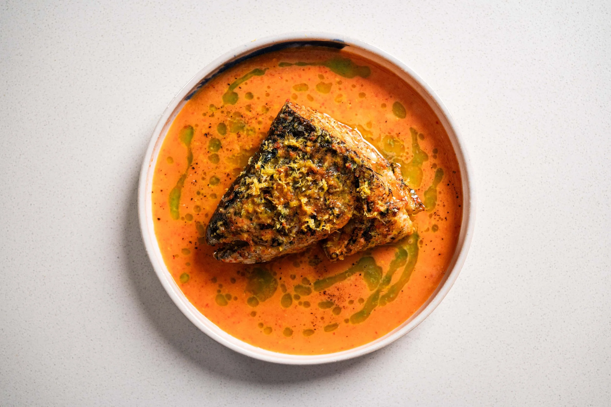 Buttery, Saucy Fish Head