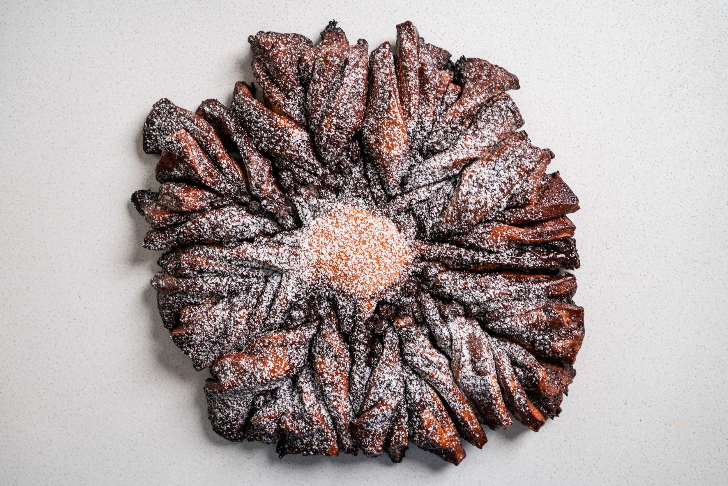 Snowflake Chocolate Bread