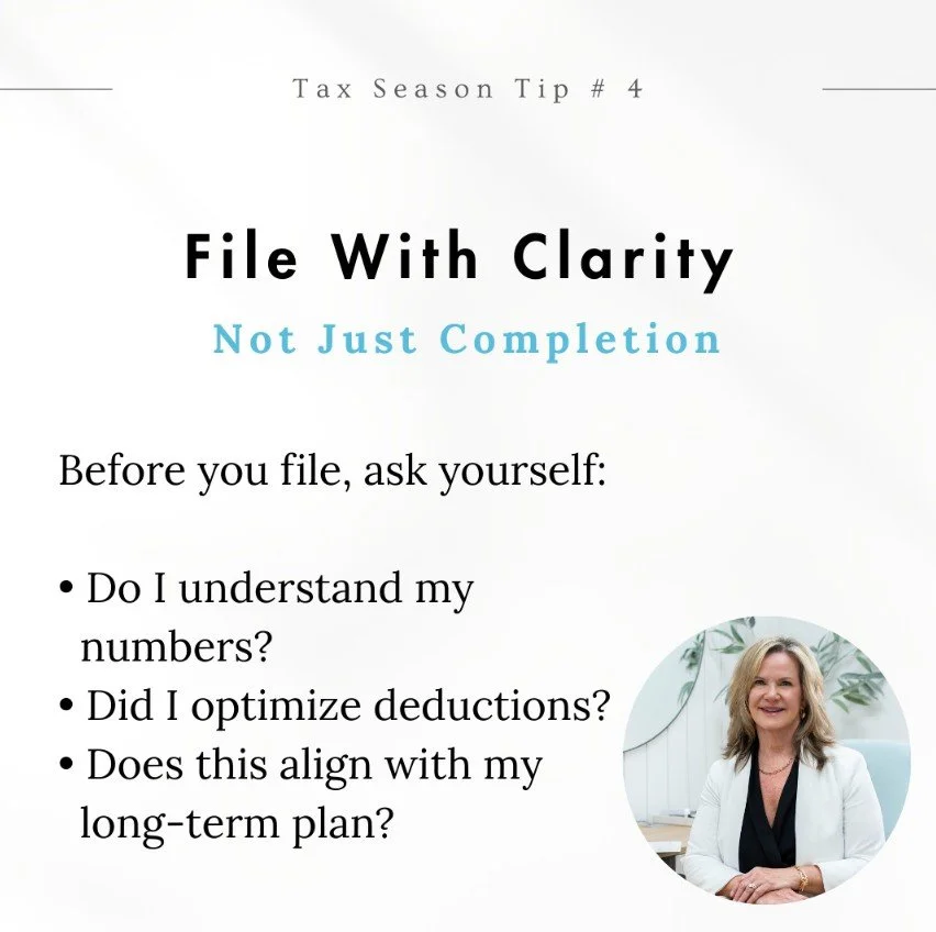 The goal isn’t just to file. ⁠ The goal is to file confidently. ⁠