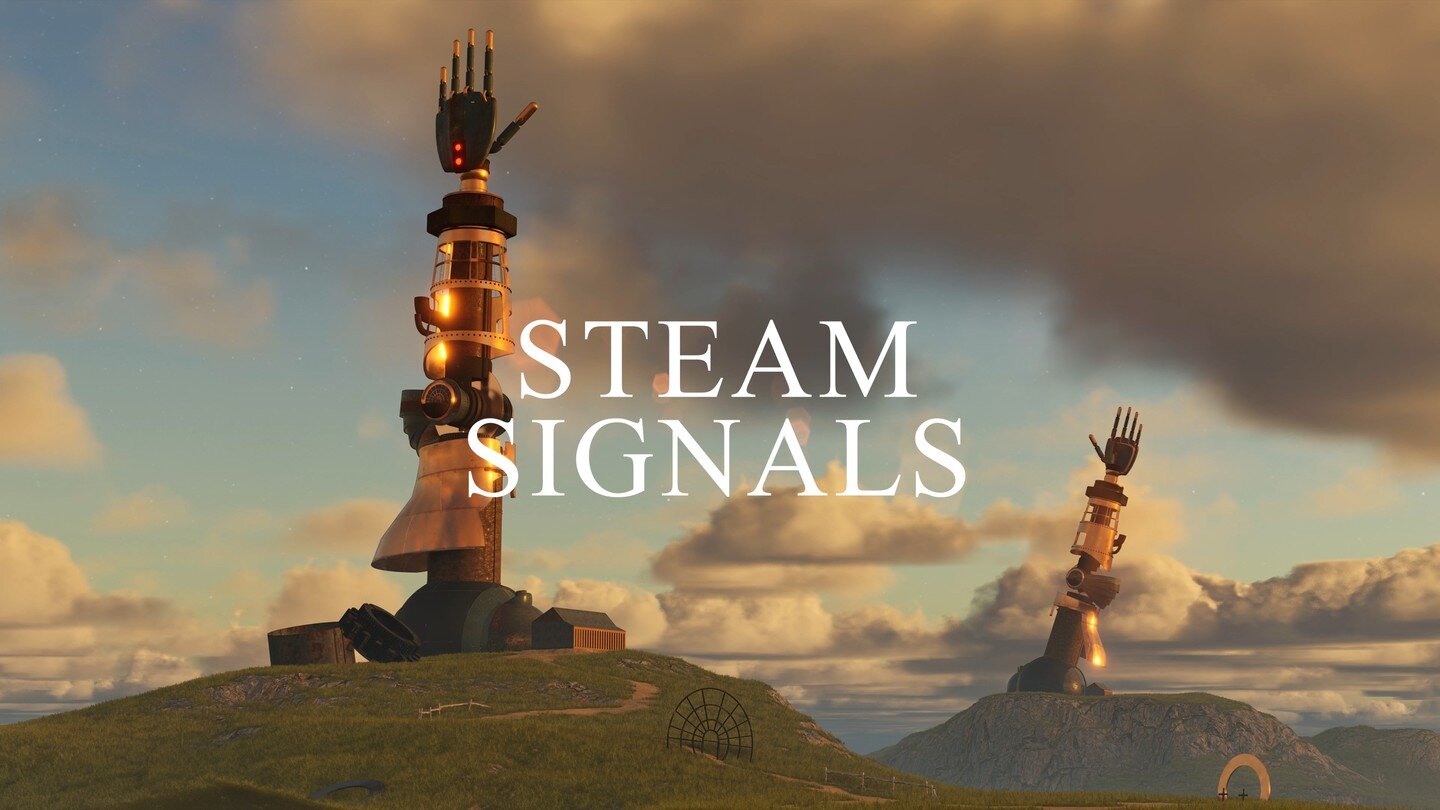 Introducing Steam Signals, a new interactive installation I've been developing! Each new user is invited to create a gesture with the foreground arm that responds to the gesture left from the person before them, enacted by the arm in the background. 