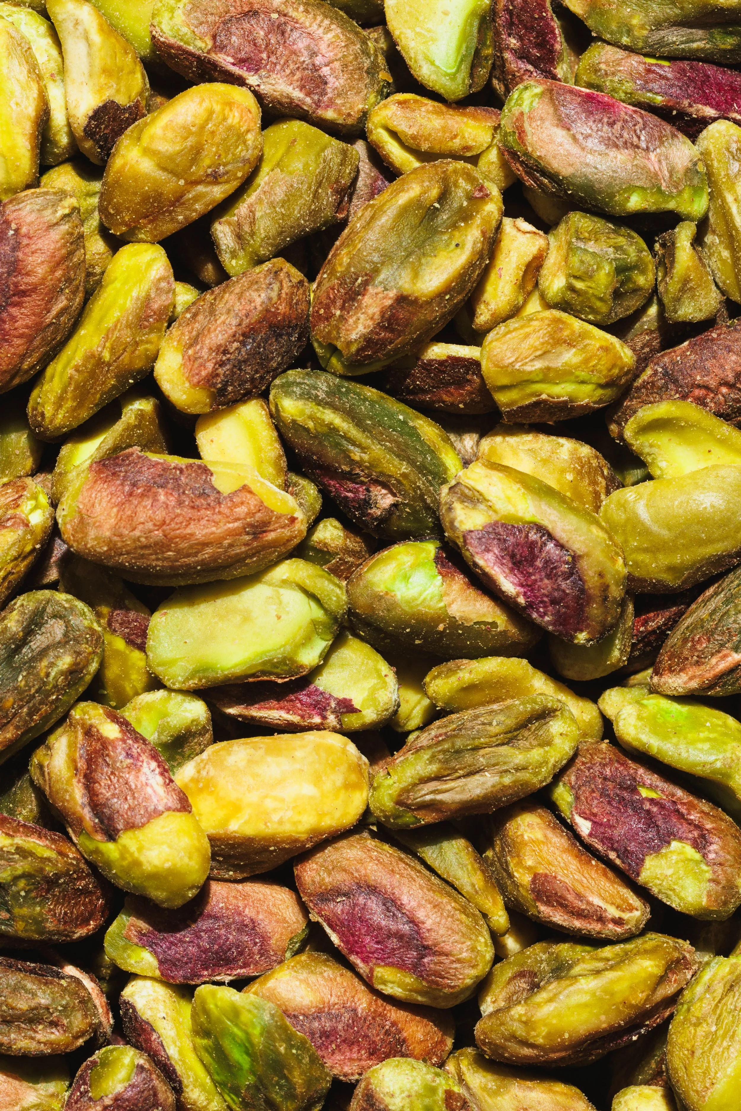 Commercial food macro photo of pistachios in San Diego.