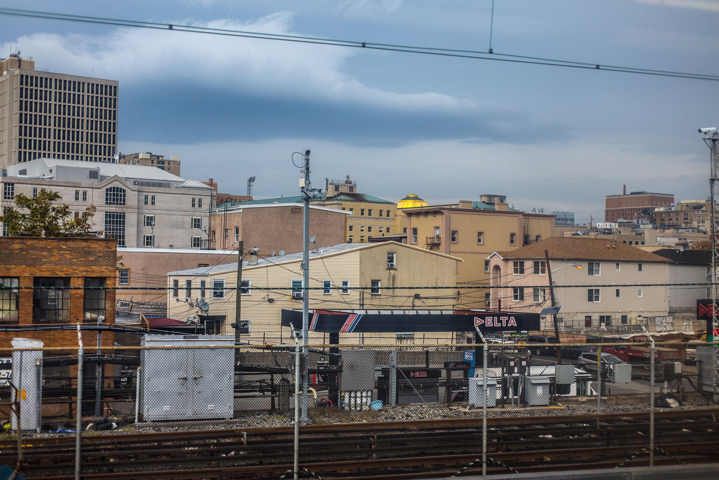 A Photograph of what I saw from Inside the Train