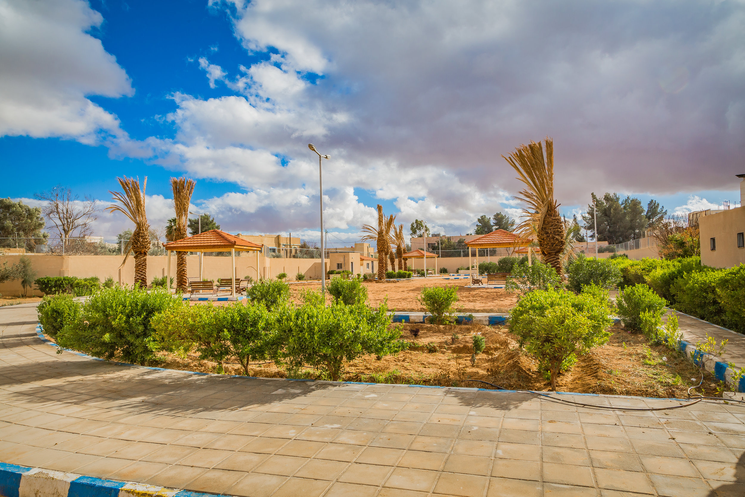 A Photograph Taken by International Photojournalist Rashad Anabtawi of the Ma'an Park Built by Mercy Corps