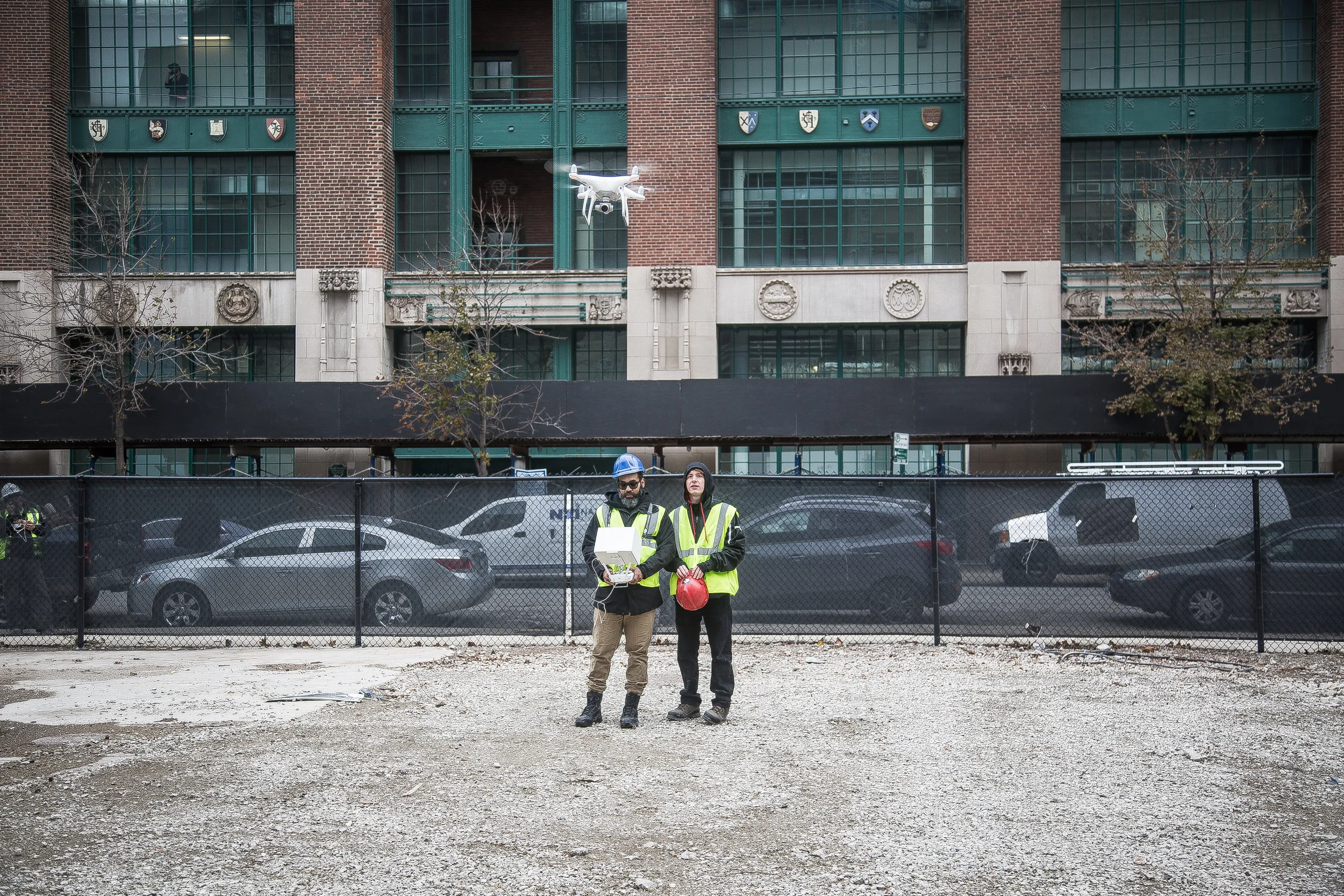 Unit Still Image by Chicago Set photographer Rashad Anabtawi for RoboAerial featuring the flight of the DJI phantom 4