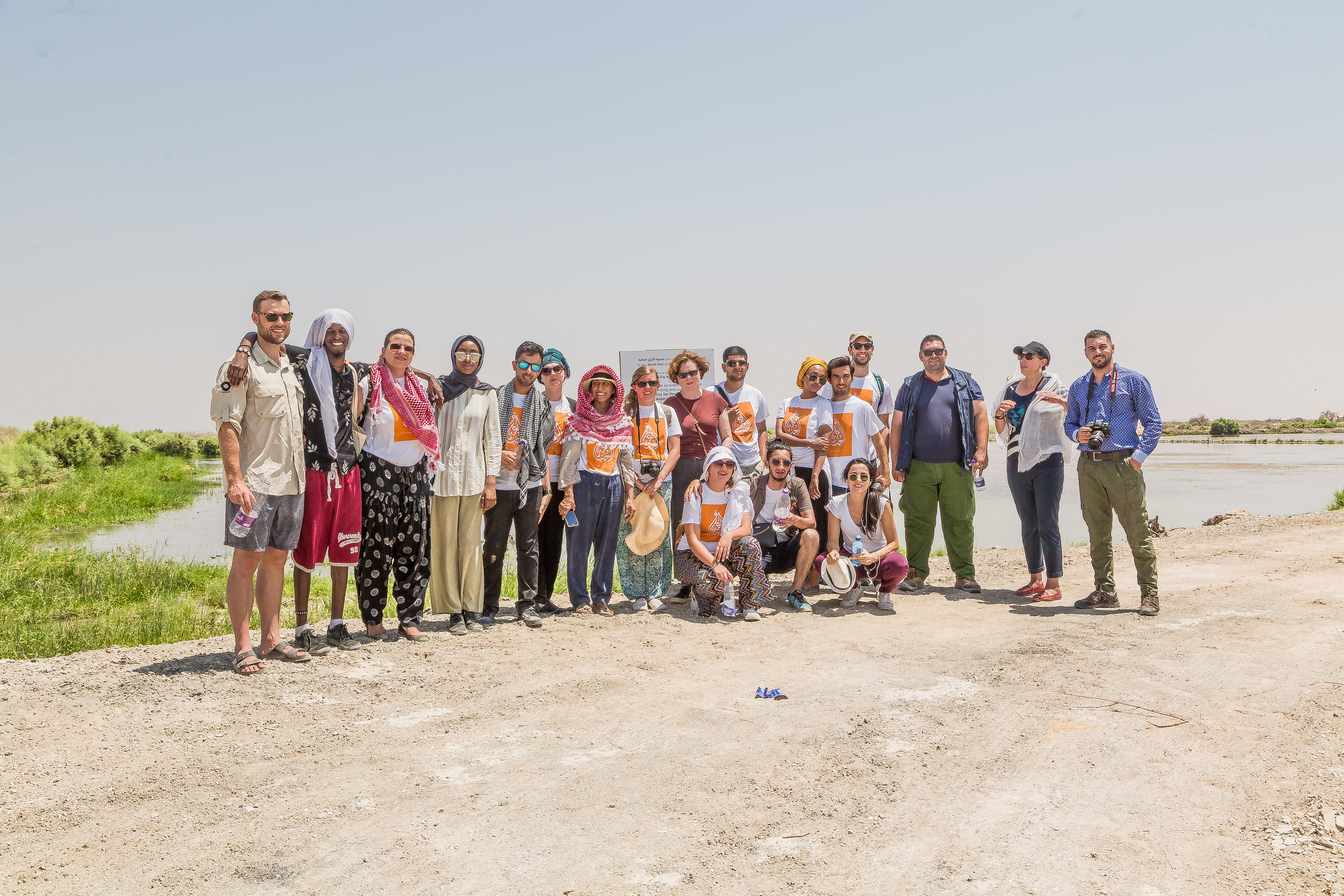 An Image By Rashad Anabtawi of Everyone who participated in that years Changing Lives Program