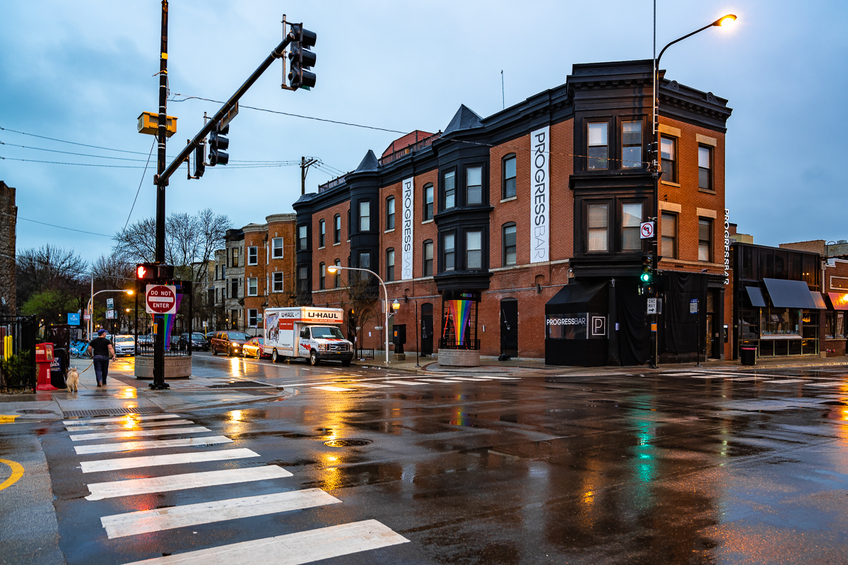 An urban Unit Still by Chicago Set Photographer Rashad Anabtawiof the Location used as our set and production office