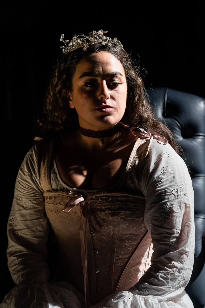 Portrait Photograph by Chicago Unit Still Photographer Rashad Anabtawi of Tiana in full makeup and wardrobe