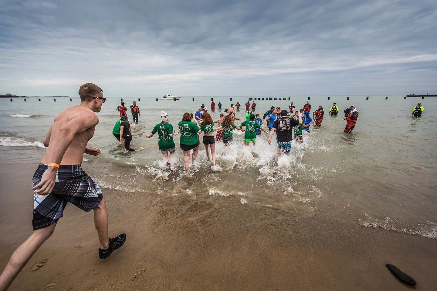 The 2017 Chicago Polar Plunge by Chicago Photographer Rashad Anabtawi