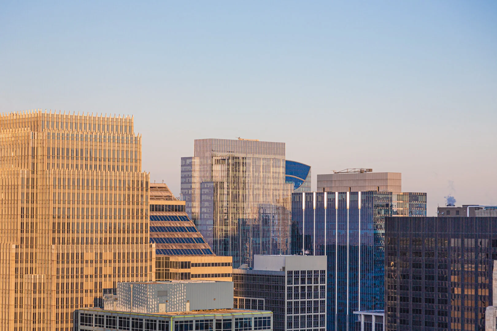 Architectural Urban Photograph of the Chicago City Skyline by Chicago Photographer Rashad Anabtawi